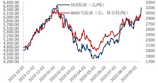 大商所、郑商所夜盘收盘，棕榈油涨超1%|界面新闻 · 快讯